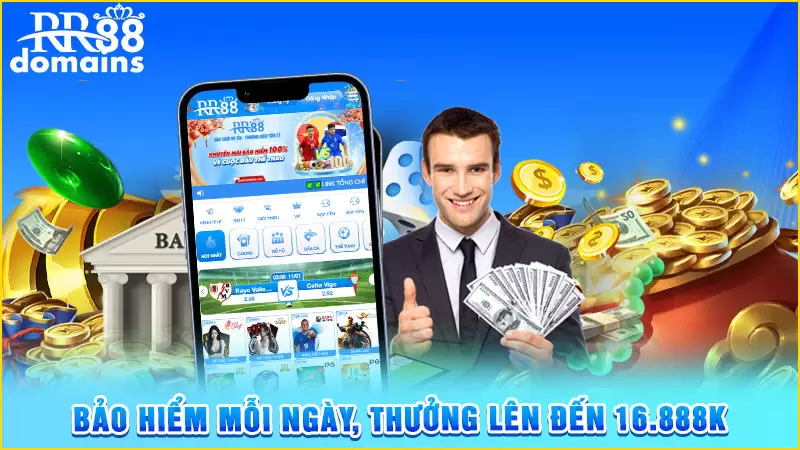 Bảo hiểm mỗi ngày, thưởng lên đến 16.888K