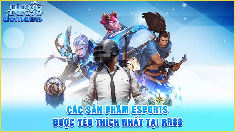 Các sản phẩm thể thao điện tử được yêu thích nhất tại RR 88