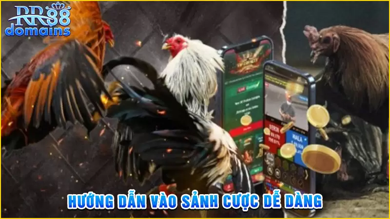 Hướng dẫn vào sảnh cược đá gà GA28 dễ dàng