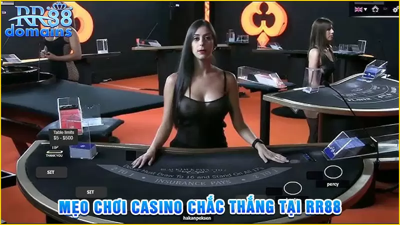 Mẹo chơi casino chắc thắng tại RR88